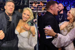 Thể thao - Mỹ nhân Boxing bikini và &quot;Gã điên&quot; McGregor mặt đối mặt, ôm chầm vui vẻ