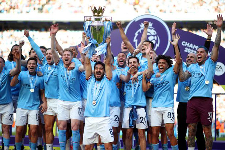 Man City 3 năm liền vô địch và đăng quang 5 trong 6 mùa giải gần nhất ở Premier League