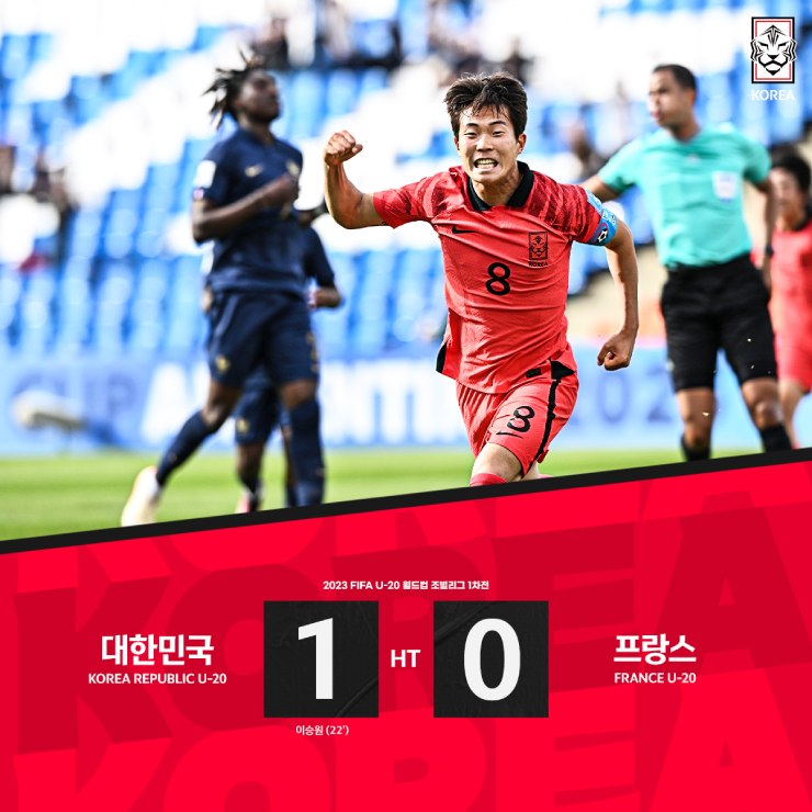 U20 Hàn Quốc tạo "địa chấn" trước U20 Pháp ở U20 World Cup