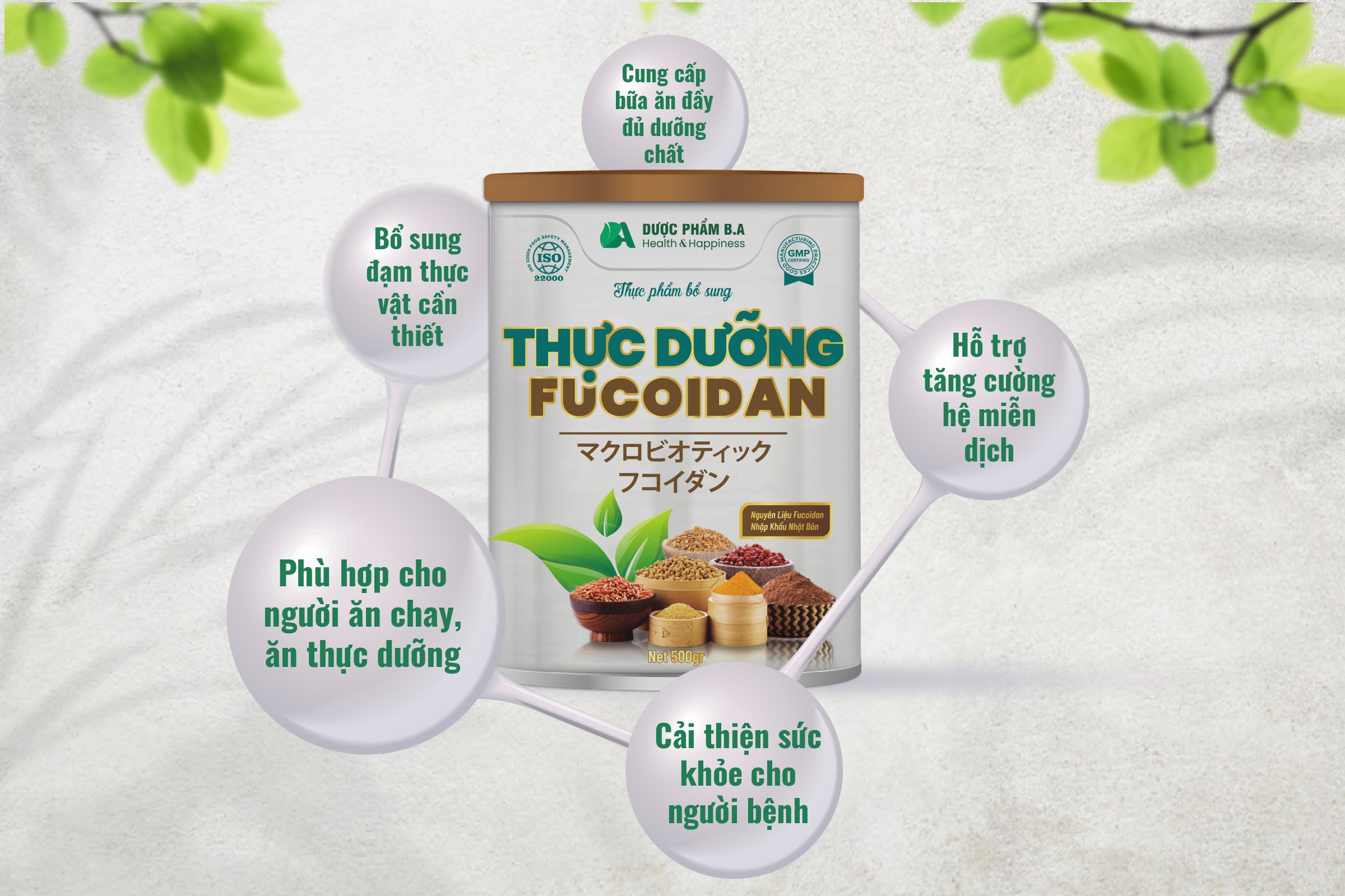 Thực dưỡng Fucoidan đem tới nhiều giá trị cho sức khỏe con người