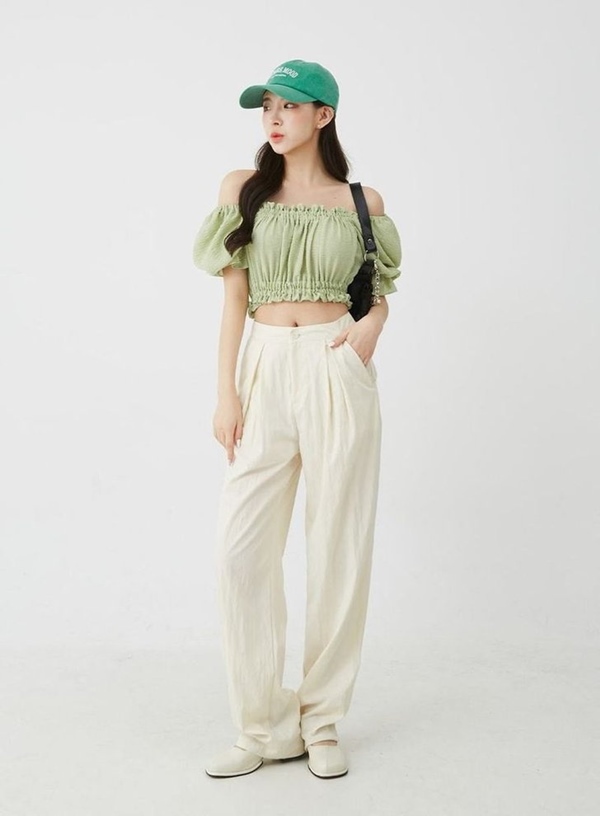 5 cách giúp nàng chinh phục chiếc áo crop-top - 2