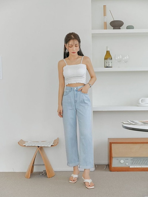 5 cách giúp nàng chinh phục chiếc áo crop-top - 3