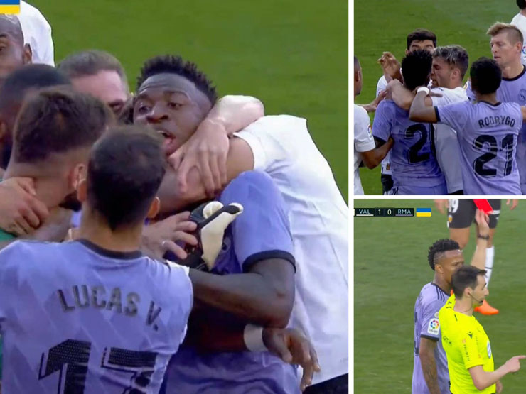 Vinicius được xóa thẻ đỏ bất ngờ
