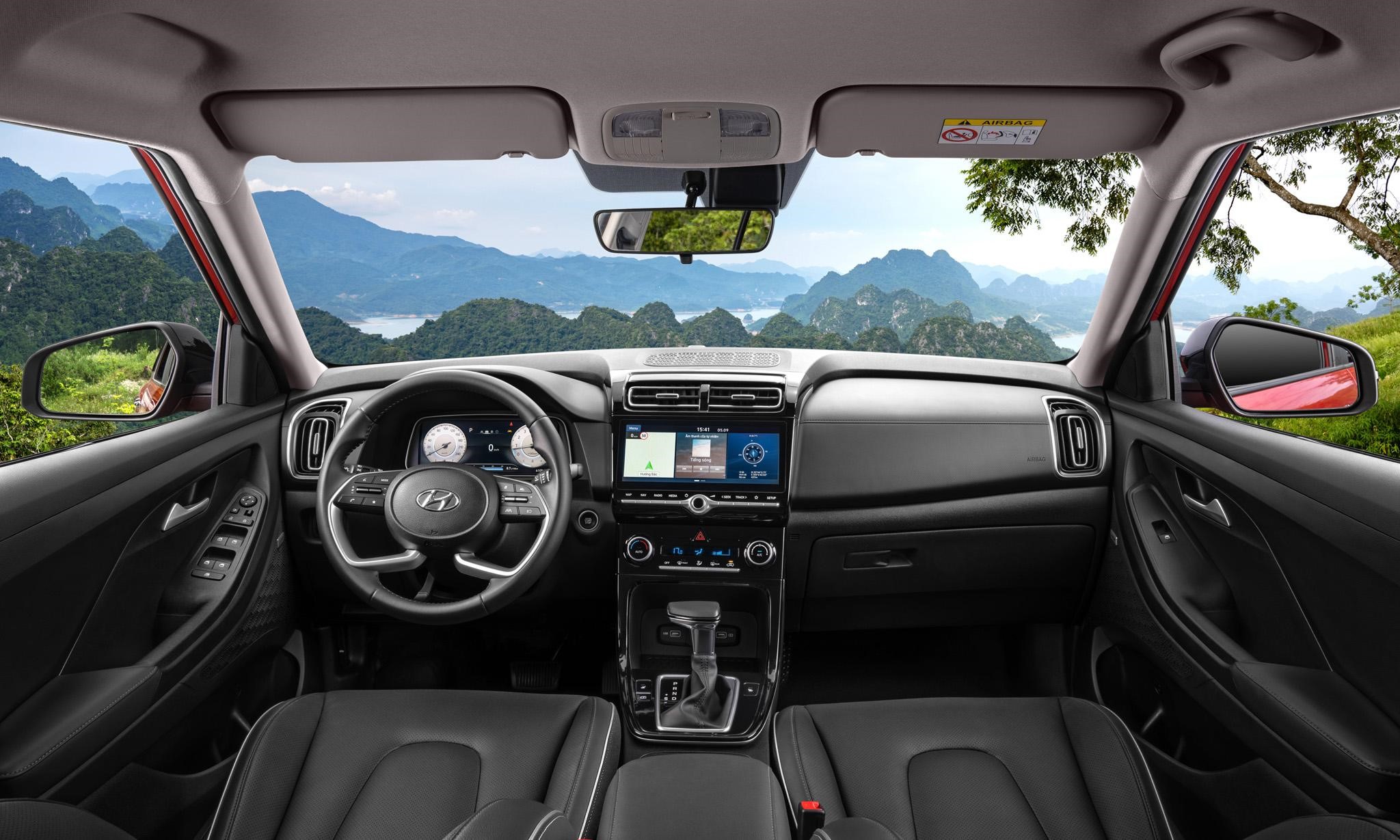 Đỉnh cao tiện nghi và thoải mái bên trong Creta.