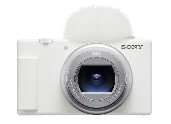 Sony ZV-1 II màu trắng.