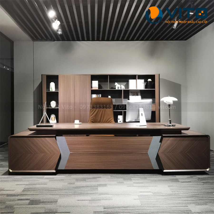 Bàn giám đốc nhập khẩu Vito - sự lựa chọn hoàn hảo cho không gian làm việc đẳng cấp - 2