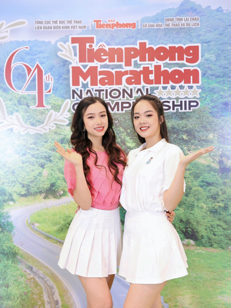 Dàn người đẹp Hoa hậu Việt Nam năm 2022 hội ngộ tại họp báo Tiền Phong Marathon 2023 - 13