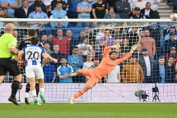 Video bóng đá Brighton - Man City: Kinh hoàng ”đại bác”, Haaland mừng hụt (Ngoại hạng Anh)