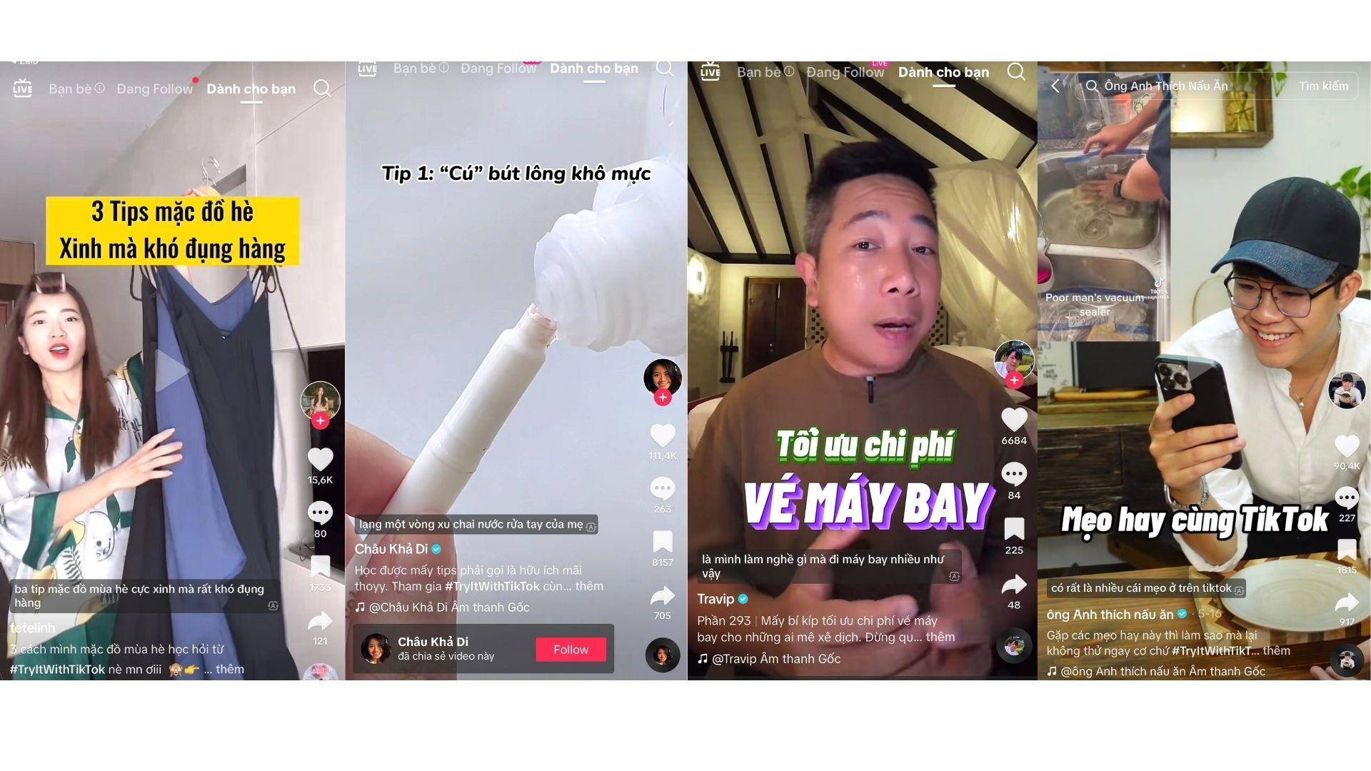 Những video nổi bật trong chiến dịch