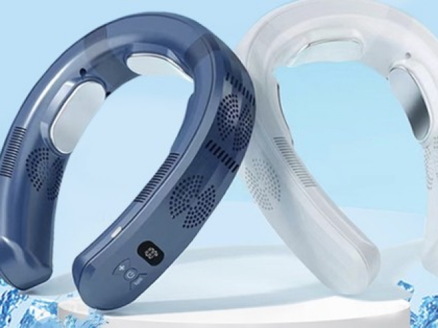 Thị trường - Tiêu dùng - Hà Nội: Rộ mốt mua quạt mini đeo cổ chống nóng