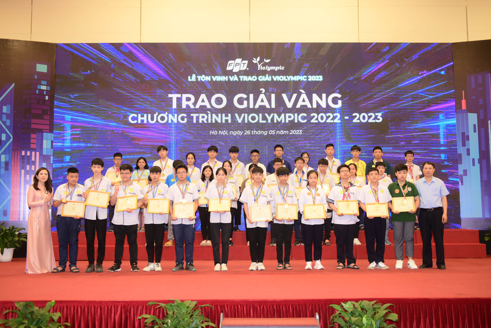 Năm học 2022-2023 có 21.200 học sinh được vinh danh, trao thưởng tại sân chơi Violympic