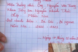 Giáo dục - du học - Thích thú với tờ giấy khen ông bố tự 'thiết kế' tặng con trai sau lễ tổng kết