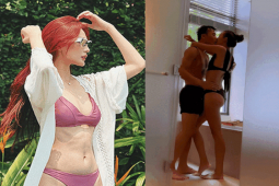 Đời sống Showbiz - Ảnh khóa môi "nóng rực" của dàn Wags với Bùi Tiến Dũng, Văn Thanh gây sốt MXH