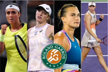 Lịch thi đấu đơn nữ giải tennis Roland Garros 2023
