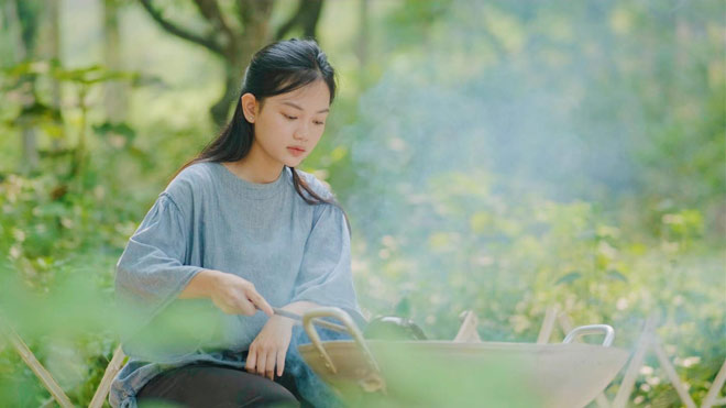 Cô nàng gây ấn tượng bởi vẻ ngoài xinh đẹp ngọt ngào