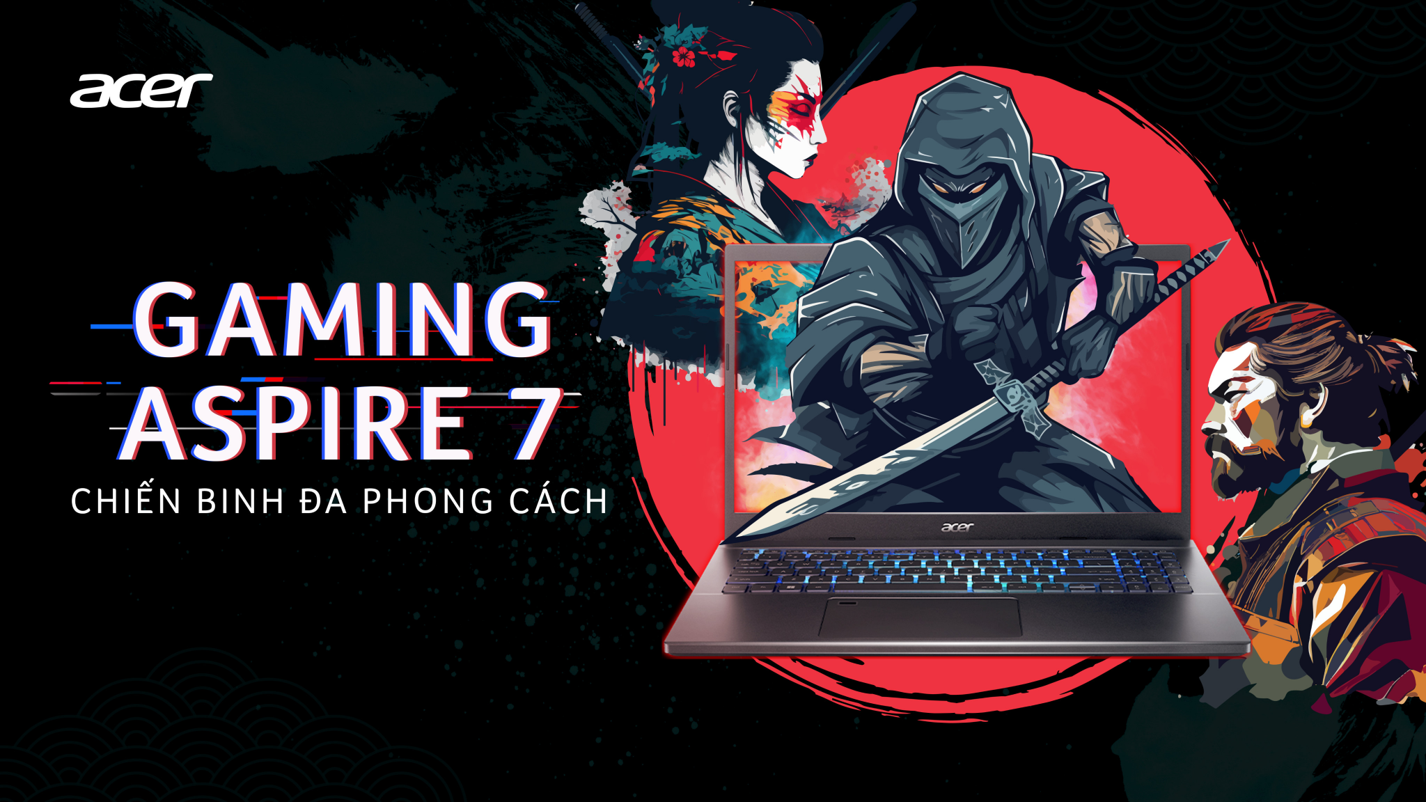 Tỏa sáng mọi mặt trận với Acer Gaming Aspire 7: Chiến binh đa phong cách 2023 - 1