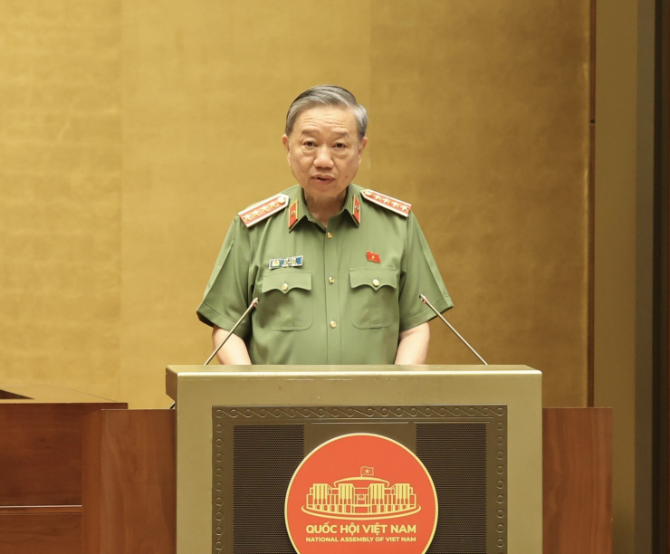 Đại tướng Tô Lâm, Bộ trưởng Bộ Công an. Ảnh: Như Ý