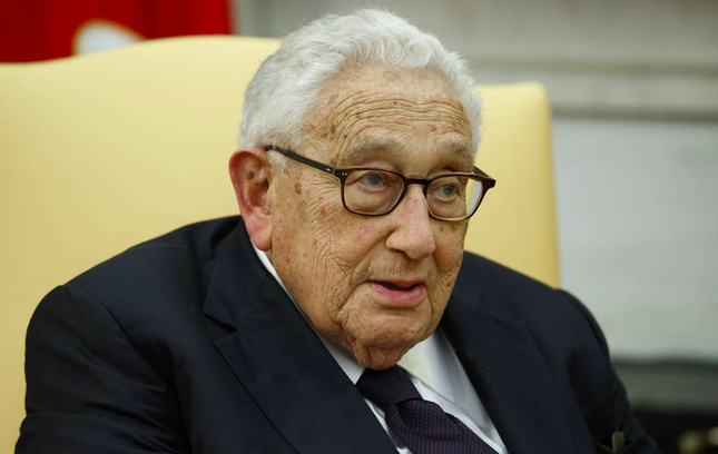 Cựu Ngoại trưởng Mỹ Henry Kissinger. (Ảnh: AP)