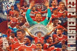 Bóng đá - Bayern Munich vỡ òa mừng vô địch Bundesliga kịch tính bậc nhất lịch sử