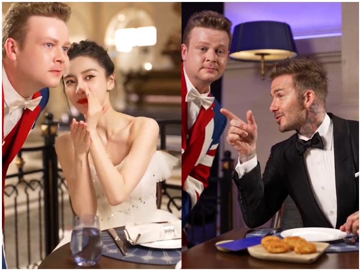 Hai ngôi sao đã có hai lần hợp tác quay quảng cáo với nhau.