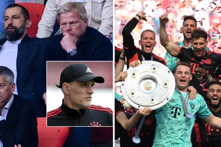 Bayern Munich sa thải CEO&nbsp;Oliver Kahn lẫn&nbsp;Giám đốc thể thao Salihamidzic ngay sau chức vô địch Bundesliga
