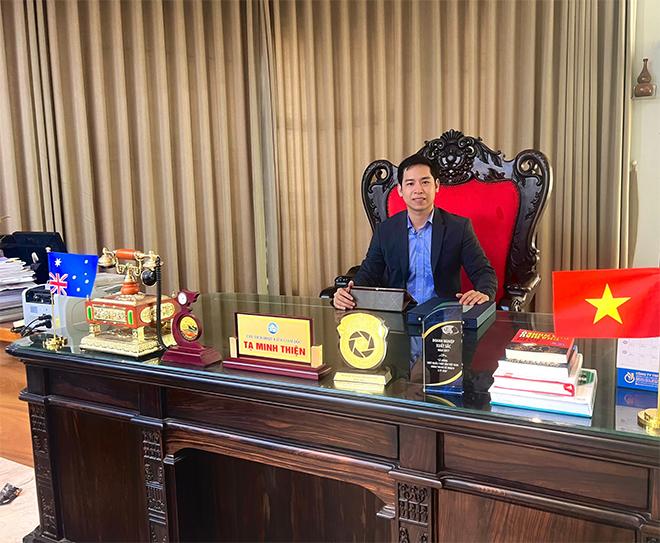 Tạ Minh Thiện - Người tiên phong ứng dụng công nghệ số kinh doanh thủy sản.