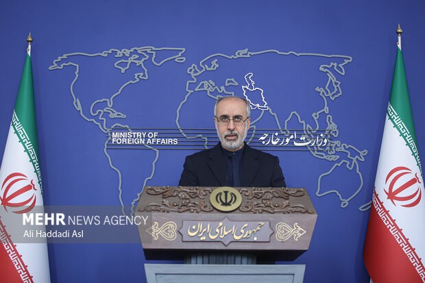 Người phát ngôn Bộ Ngoại giao Iran - ông Nasser Kanaani. Ảnh: MEHR NEWS AGENCY