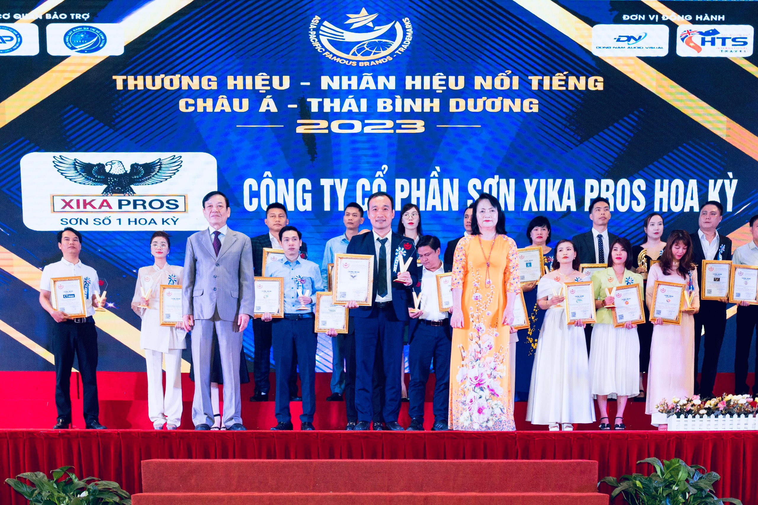 Giải thưởng Top 10 thương hiệu - nhãn hiệu nổi tiếng Châu Á - Thái Bình Dương