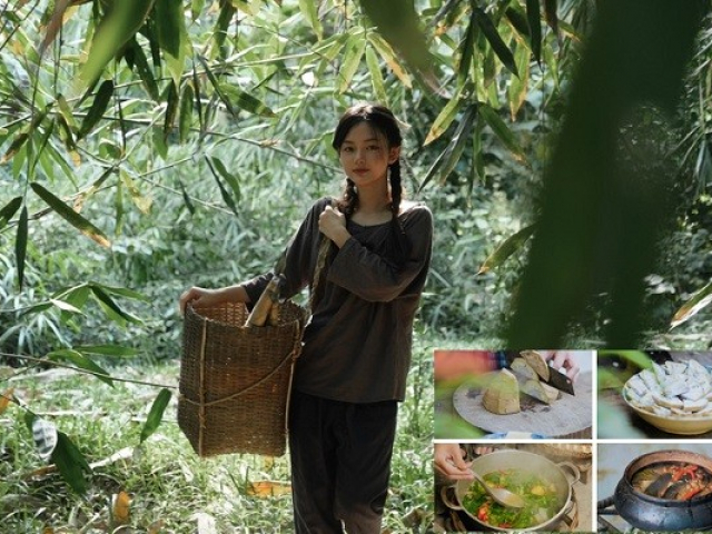 ”Thôn nữ” Gen Z làm người xa quê xao xuyến với loạt bữa cơm nhà