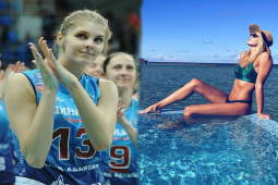 Thể thao - Mỹ nhân bóng chuyền Nga đẹp như siêu mẫu, "nữ thần" Sabina khoe con gái