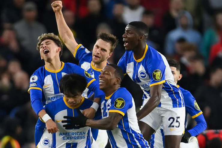 Brighton cũng là một chú "ngựa ô" của Ngoại hạng Anh