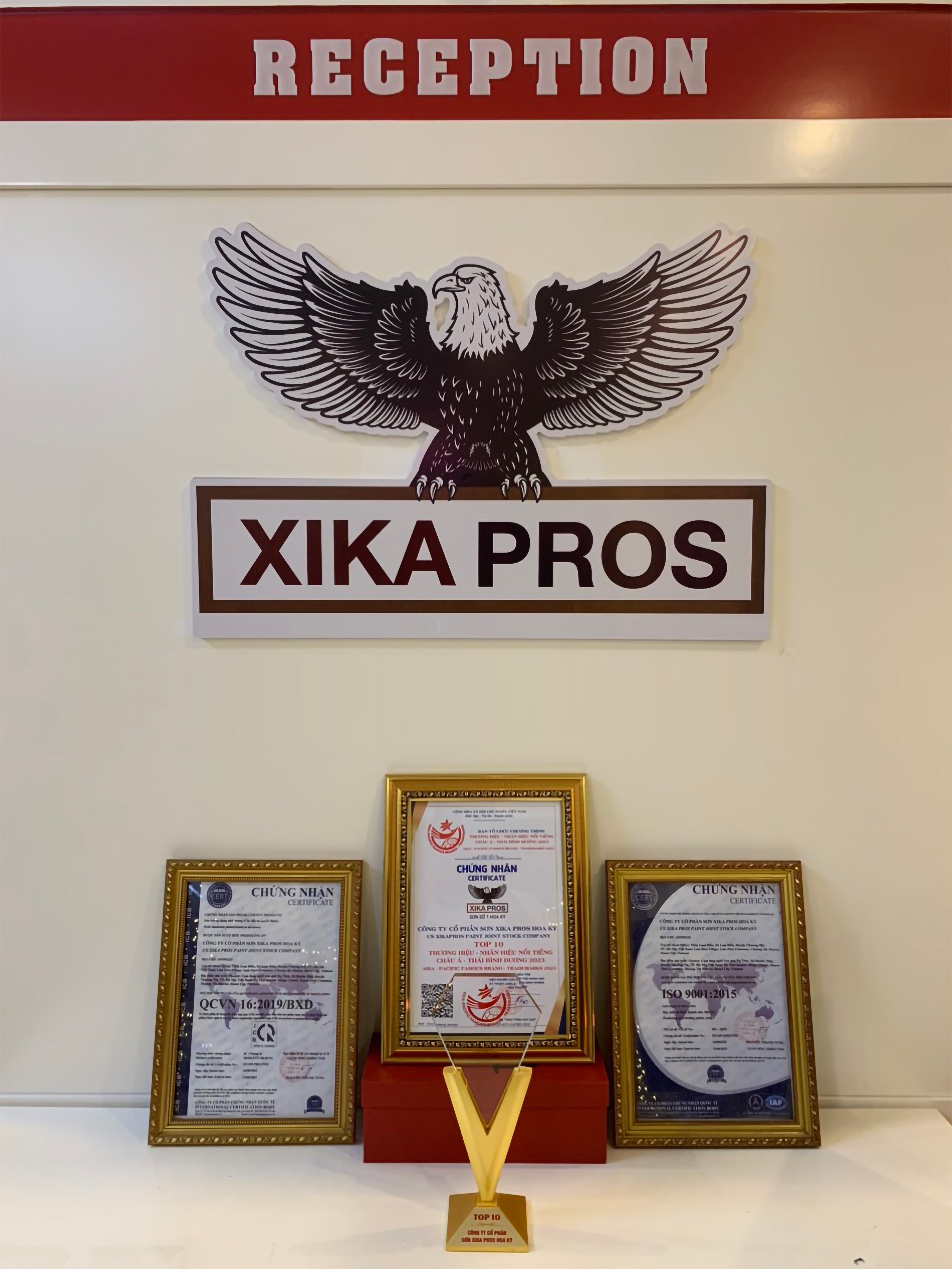 Sơn Xika Pros Hoa Kỳ - vinh dự đạt danh hiệu Top 10 thương hiệu, nhãn hiệu nổi tiếng Châu Á - Thái Bình Dương 2023 - 3