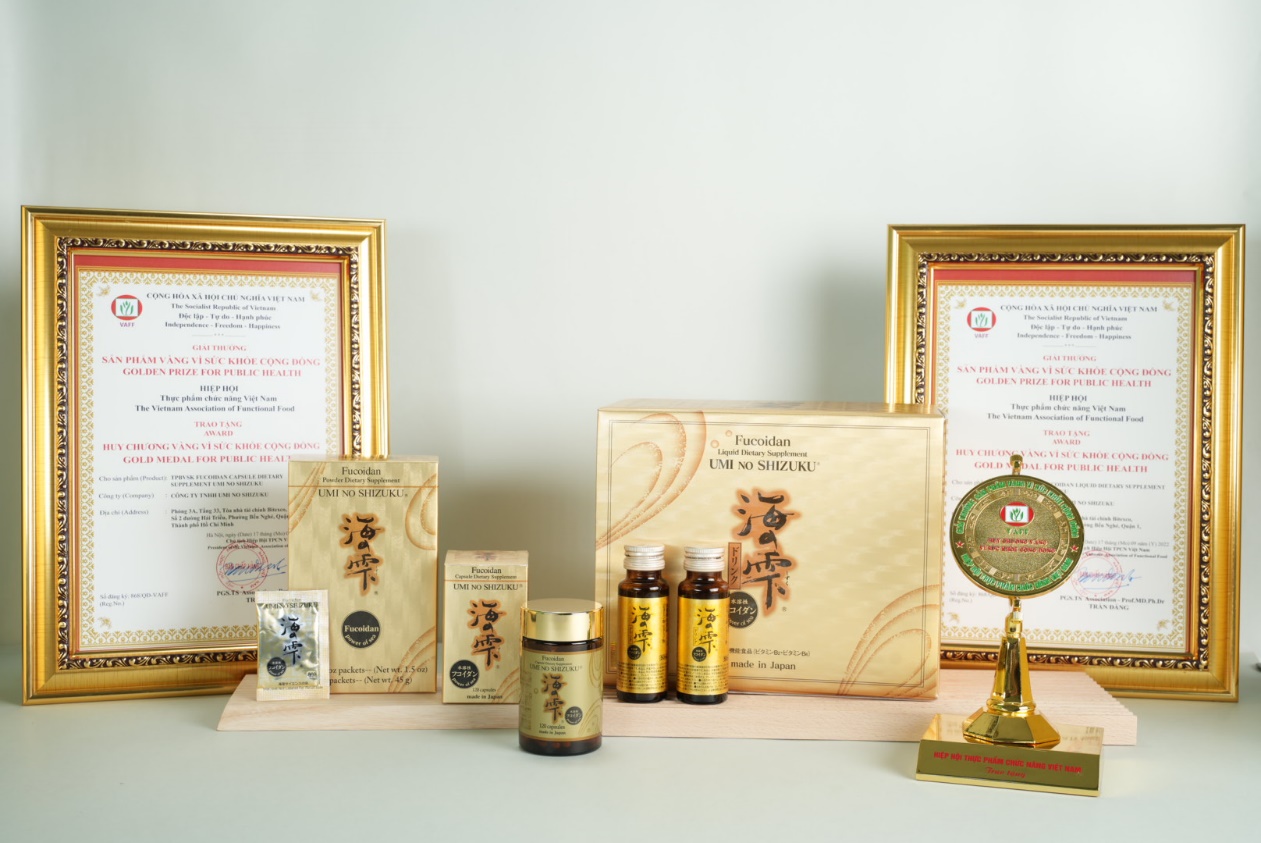 UMI NO SHIZUKU được sản xuất theo quy trình nghiêm ngặt từ Nhật Bản