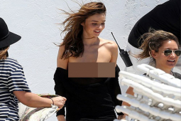 Thời trang - "Cô vợ tỷ phú xinh đẹp" mặc váy trễ tràng khiến người ta thót tim nhớ về sự cố năm xưa