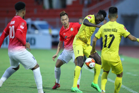 Video bóng đá Bình Định - Hải Phòng: "Nã đại bác" mở điểm, ngoại binh cứu rỗi (V-League)