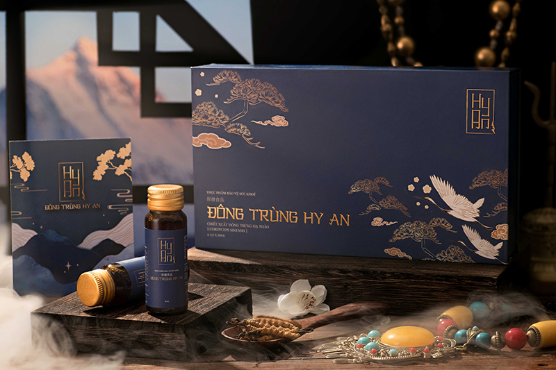 Nước uống Đông trùng hạ thảo Hy An có chiết xuất của Cordyceps Sinensis&nbsp;