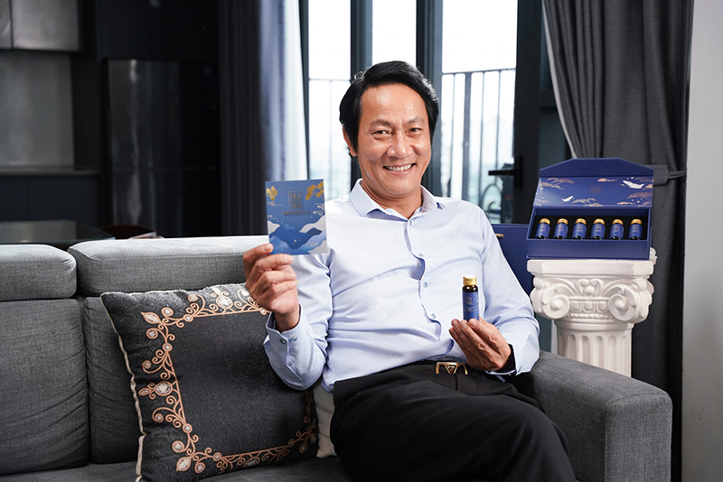 NSƯT Hoàng Hải rất hài lòng sau khi sử dụng đông trùng Hy An