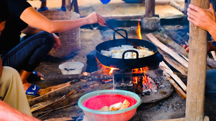 Uống ly cà phê, thảnh thơi ngắm mùa vàng Pù Luông - 18