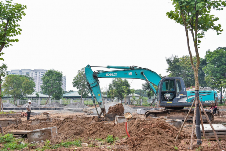 Công viên trăm tỷ ở Hà Nội đang "hồi sinh" sau nhiều năm bỏ hoang - 2