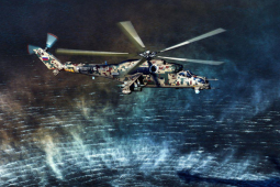 ”Siêu” trực thăng chiến đấu trang bị pháo, súng máy hạng nặng, tên lửa không đối đất