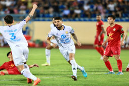 Bóng đá - Video bóng đá Nam Định - Hà Tĩnh: Ngoại binh tỏa sáng, thoát hiểm ở "chảo lửa" (V-League)