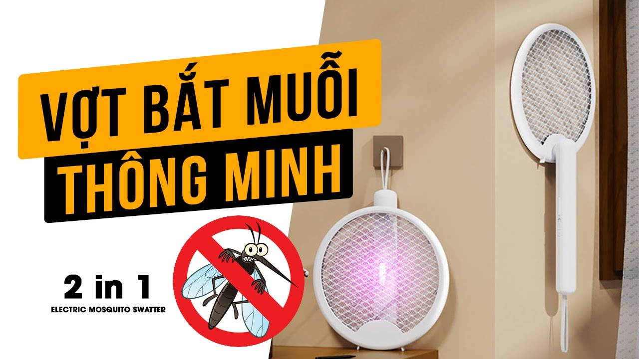 Cách đuổi bù mắt bằng vợt muỗi.