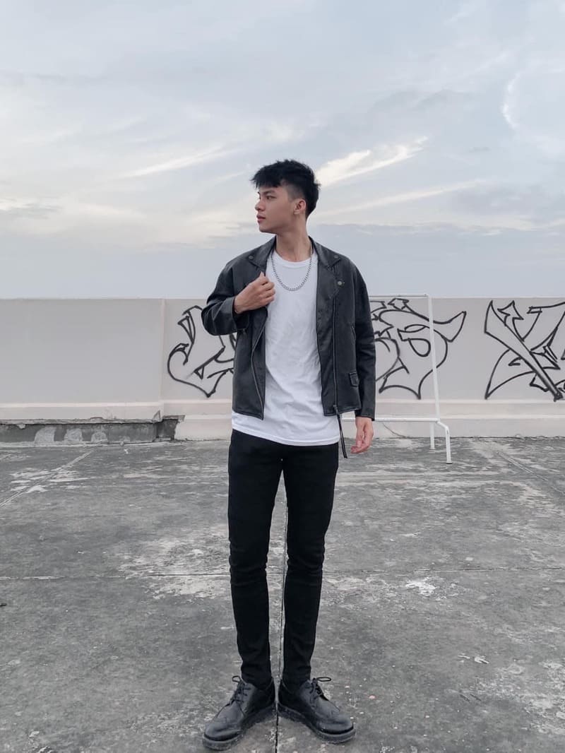 9 cách phối áo phông trắng chẳng bao giờ lỗi mốt cho chàng - 4