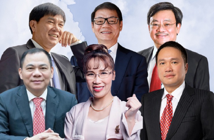 Việt Nam đang có 6 tỷ phú USD theo bảng xếp hạng của Forbes