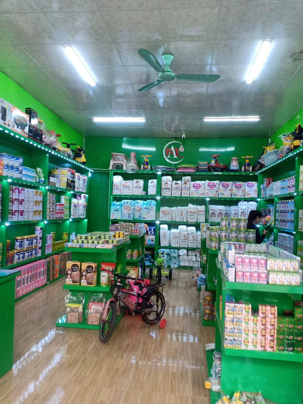 Không gian bài trí vô cùng “bắt mắt”