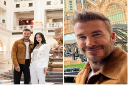 David Beckham làm việc với mỹ nhân xứ Trung Angelababy, lộ dấu vết già nua