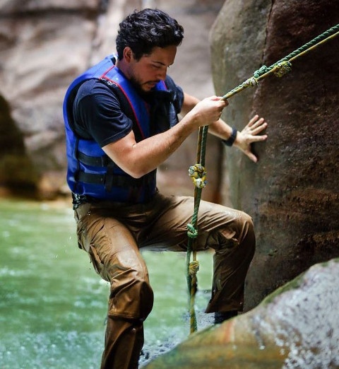 Thái tử Al Hussein bin Abdullah II là con trai cả của Vua Abdullah II và Hoàng hậu Rania. Ảnh: Instagram