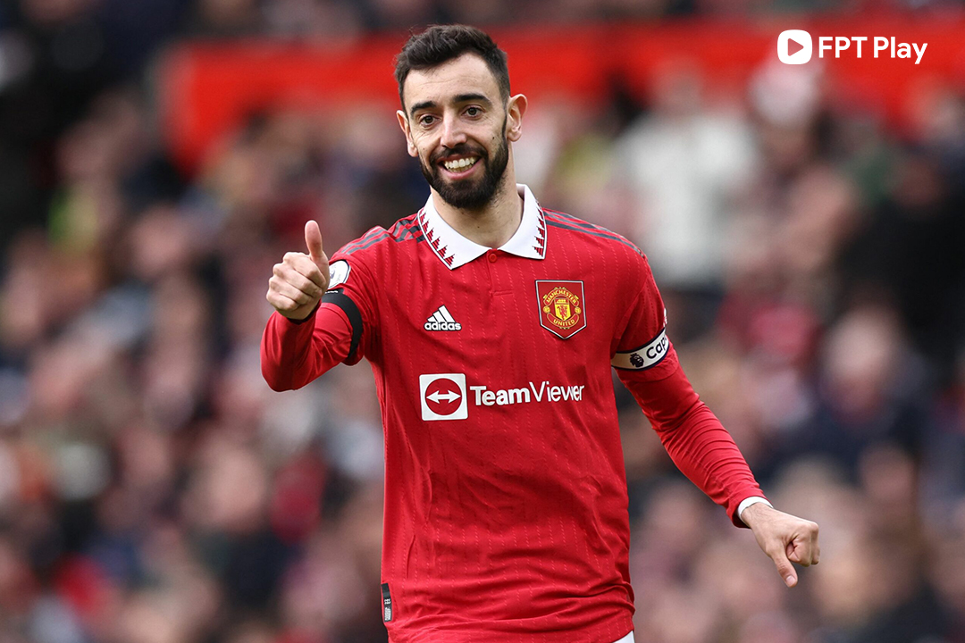 Bruno Fernandes là bộ não trong lối chơi của MU.