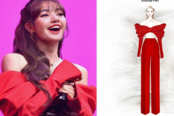 Thời trang - Lisa Blackpink mặc thiết kế lộng lẫy của Công Trí