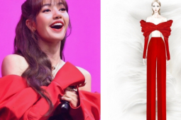 Thời trang - Lisa Blackpink mặc thiết kế lộng lẫy của Công Trí